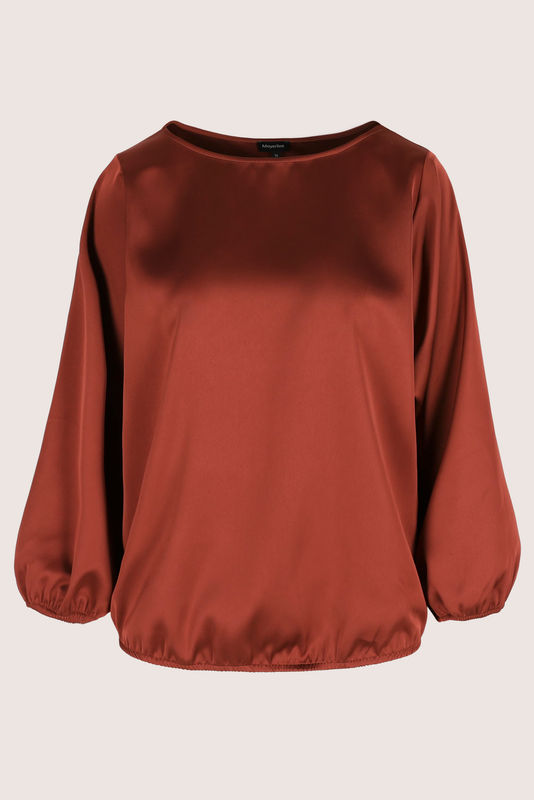 Blouses lange mouw bruin Mayerline