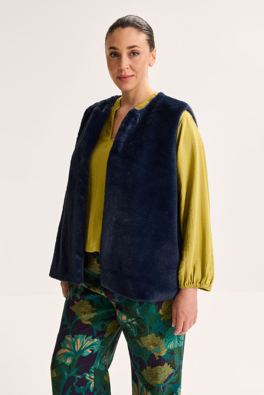 Bodywarmers blauw Mayerline