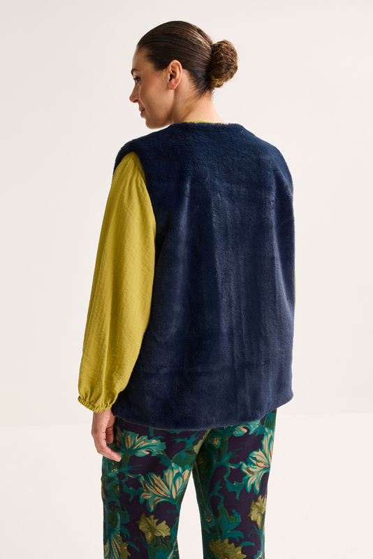 Bodywarmers blauw Mayerline