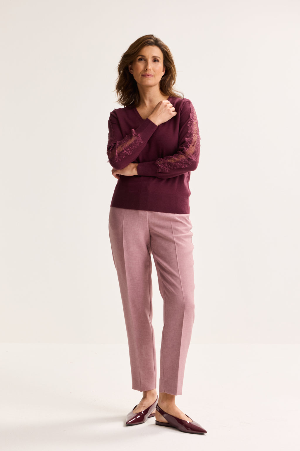 Pulls bordeaux Mayerline