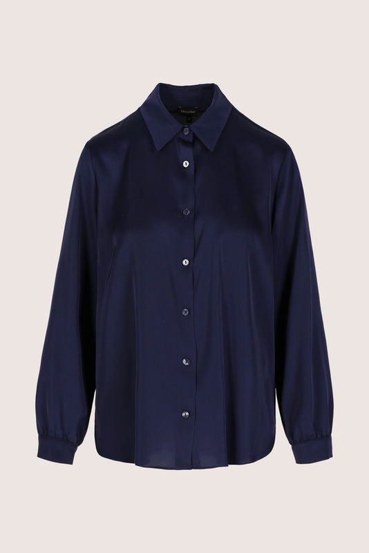 Blouses lange mouw blauw Mayerline