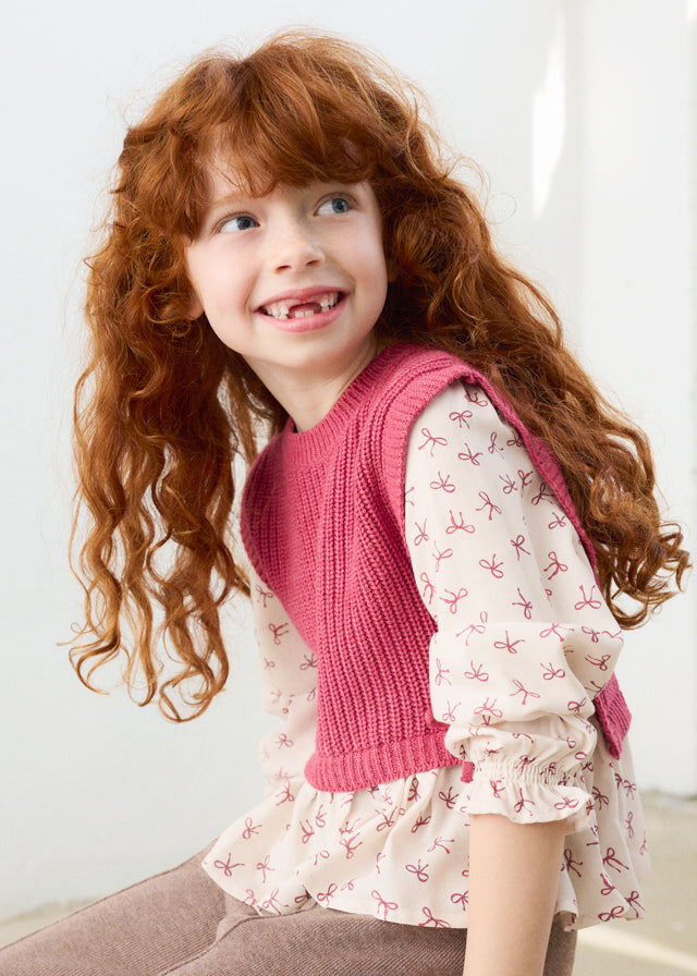 Blouses lange mouw multicolor Mayoral