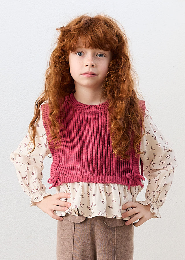 Blouses lange mouw multicolor Mayoral