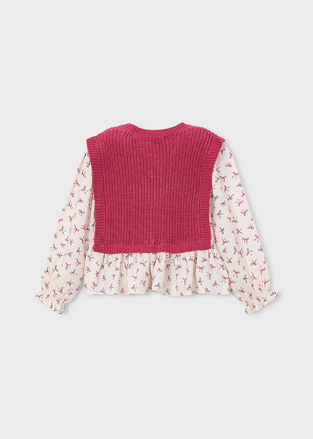 Blouses lange mouw multicolor Mayoral