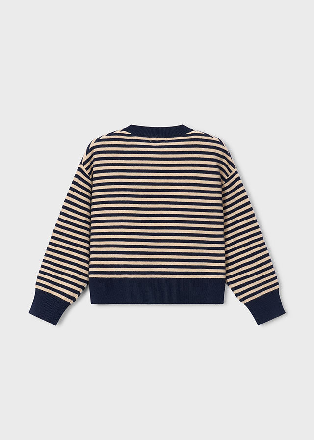 Pulls navy Mayoral