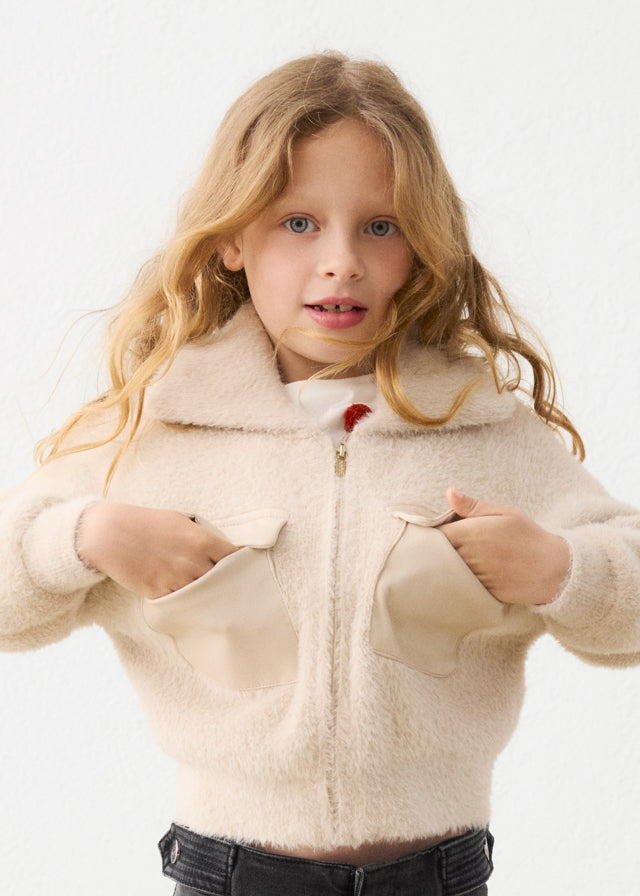 Cardigans beige Mayoral
