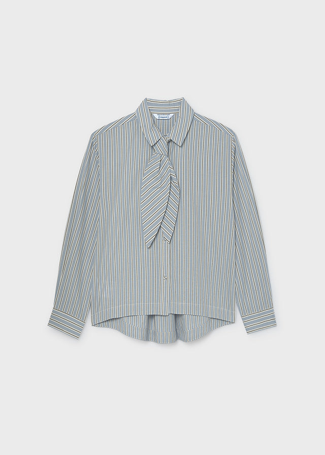 Blouses lange mouw blauw Mayoral