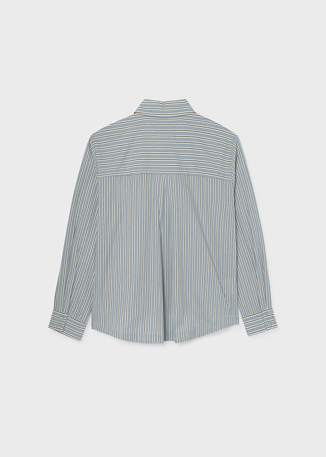 Blouses lange mouw blauw Mayoral