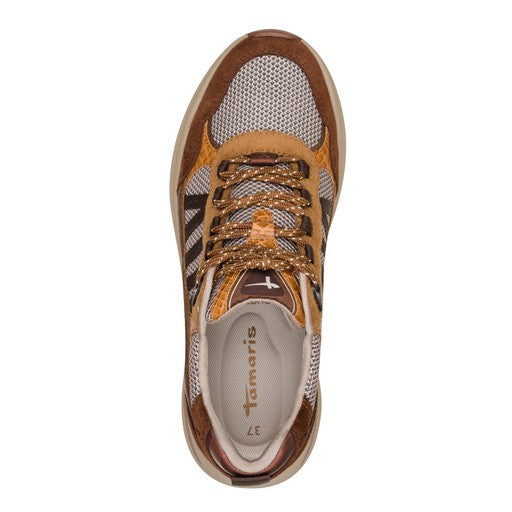 Sneakers bruin Tamaris