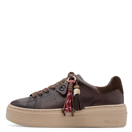 Sneakers bruin Tamaris