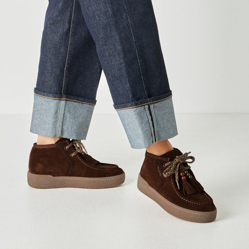 Enkellaarzen beige Tamaris
