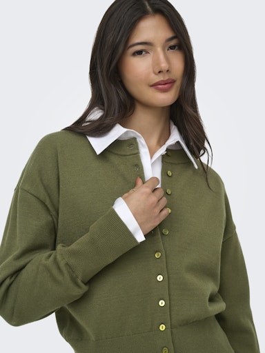 Cardigans groen ONLY