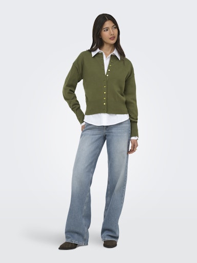 Cardigans groen ONLY