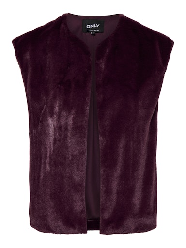 Bodywarmers paars ONLY