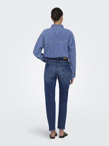 Blouses lange mouw blauw ONLY