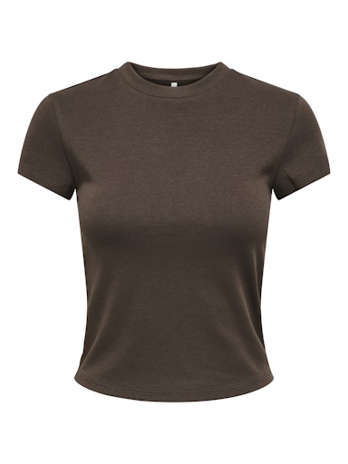 T-shirts korte mouw bruin ONLY