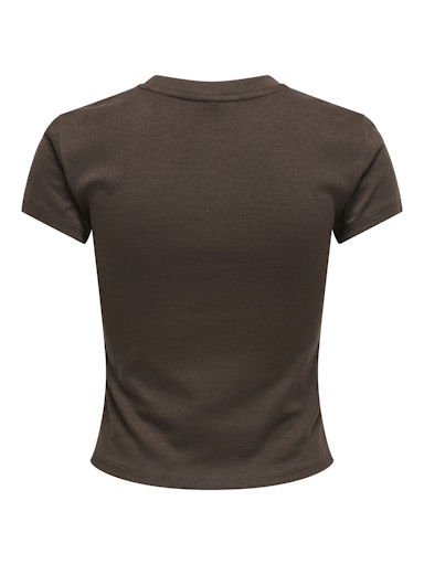 T-shirts korte mouw bruin ONLY