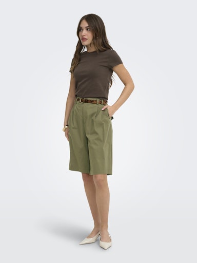 T-shirts korte mouw bruin ONLY