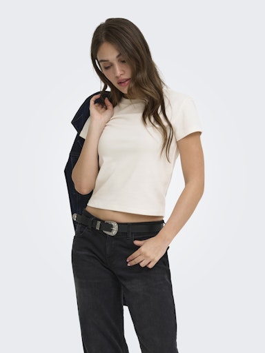 T-shirts korte mouw wit ONLY