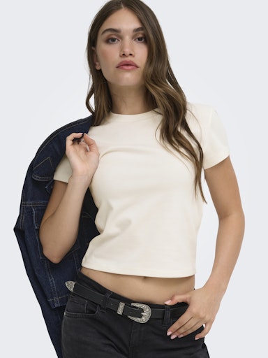 T-shirts korte mouw wit ONLY