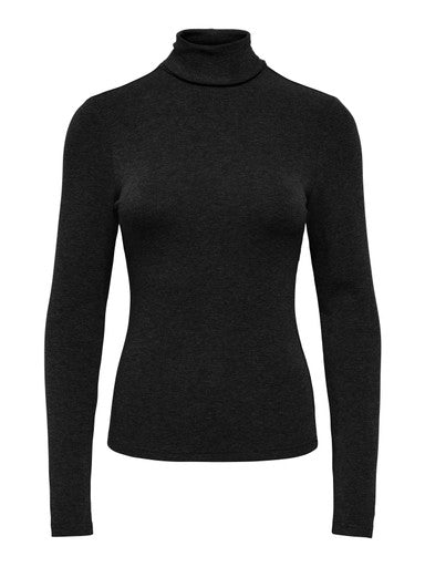 T-shirts lange mouw zwart ONLY