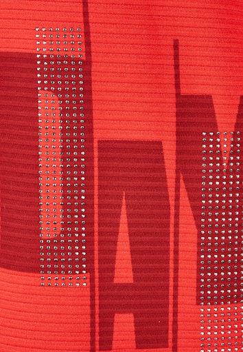 T-shirts korte mouw rood Doris Streich