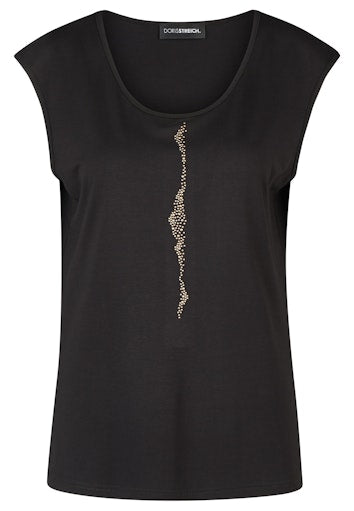 Tops zwart Doris Streich