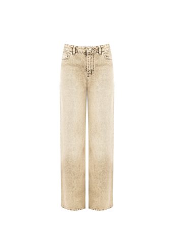 Jeans bruin Rinascimento