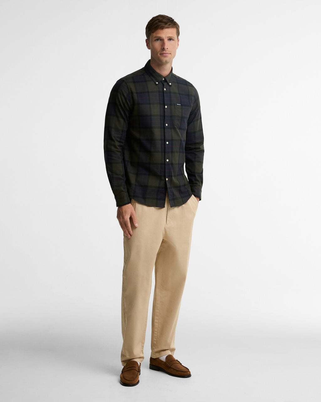 Hemden lange mouw  Barbour