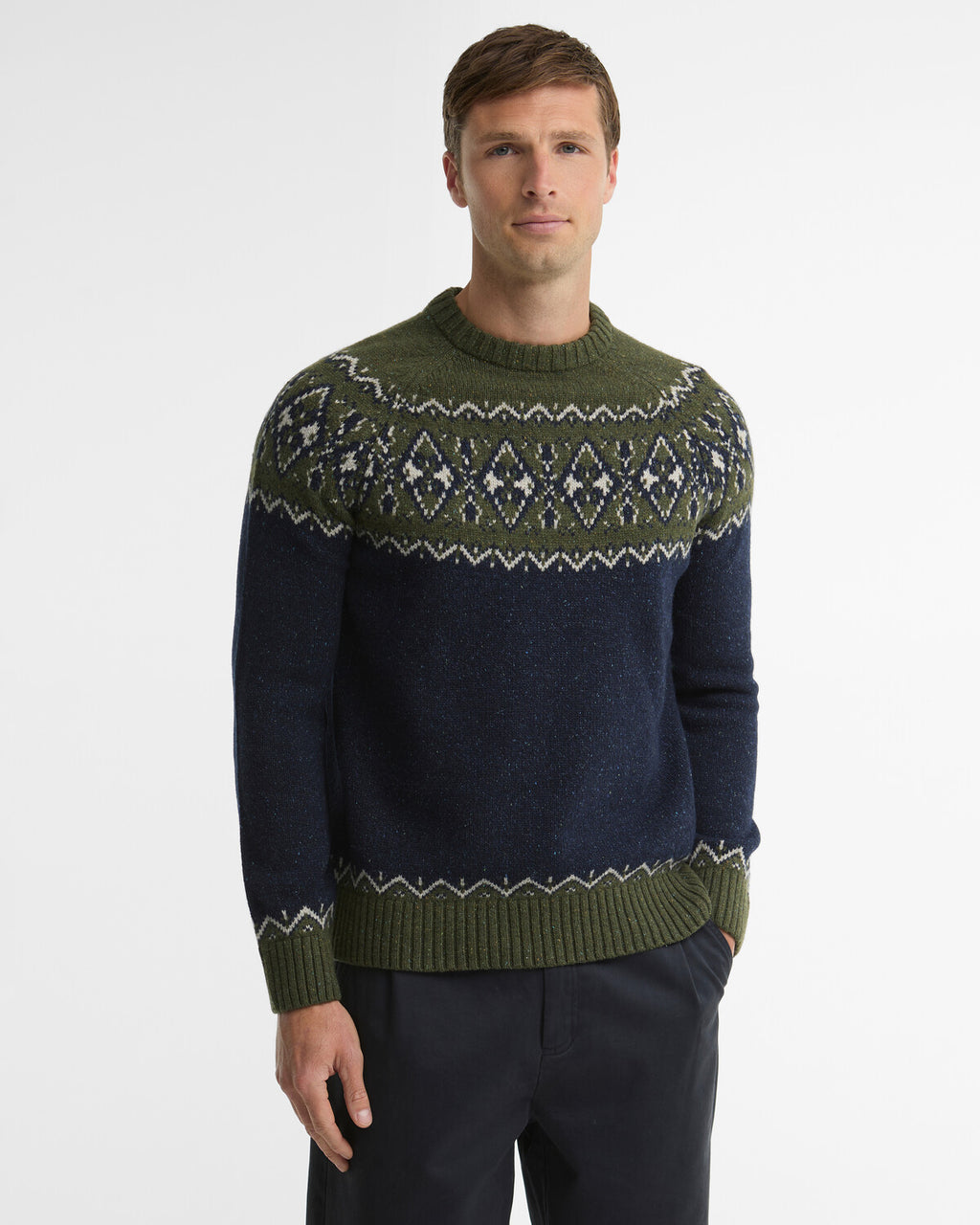Pulls groen Barbour