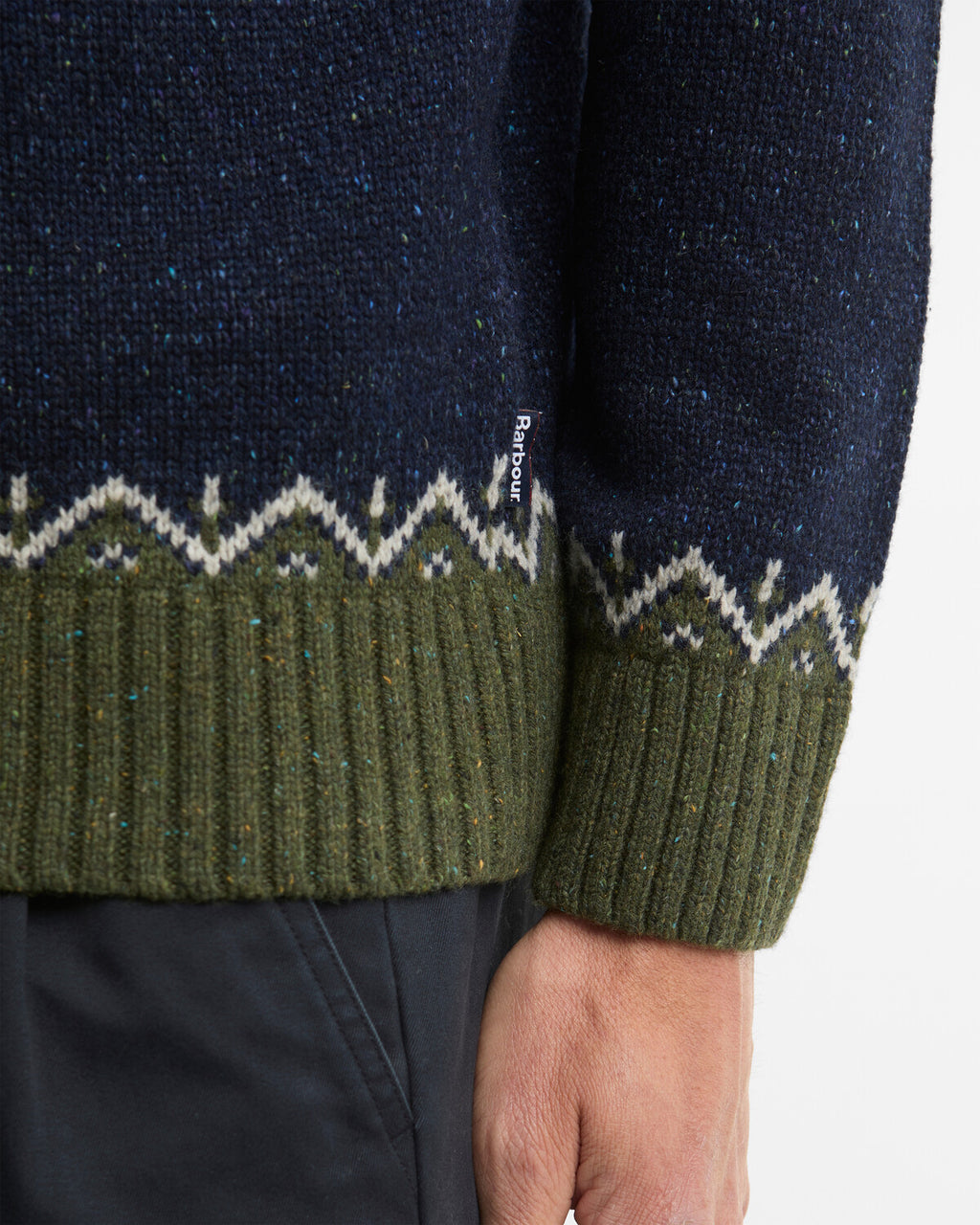Pulls groen Barbour