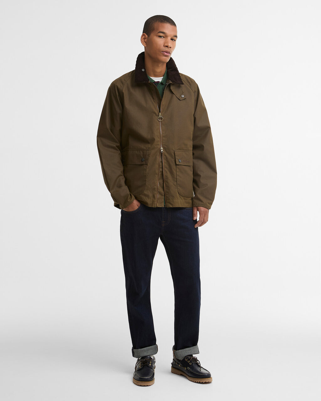 Jassen bruin Barbour