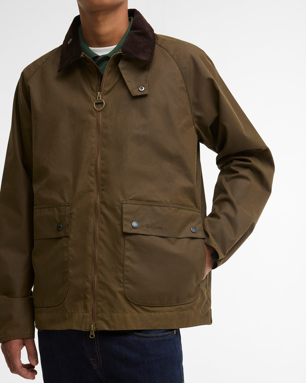 Jassen bruin Barbour