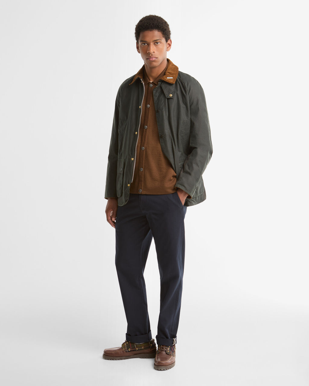 Jassen groen Barbour