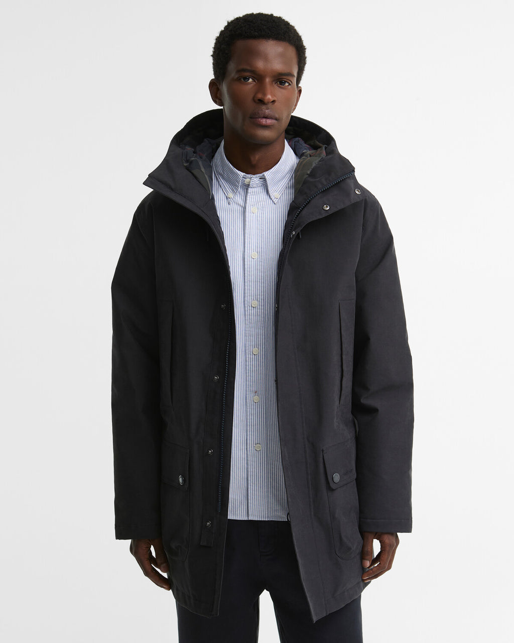 Mantels navy Barbour