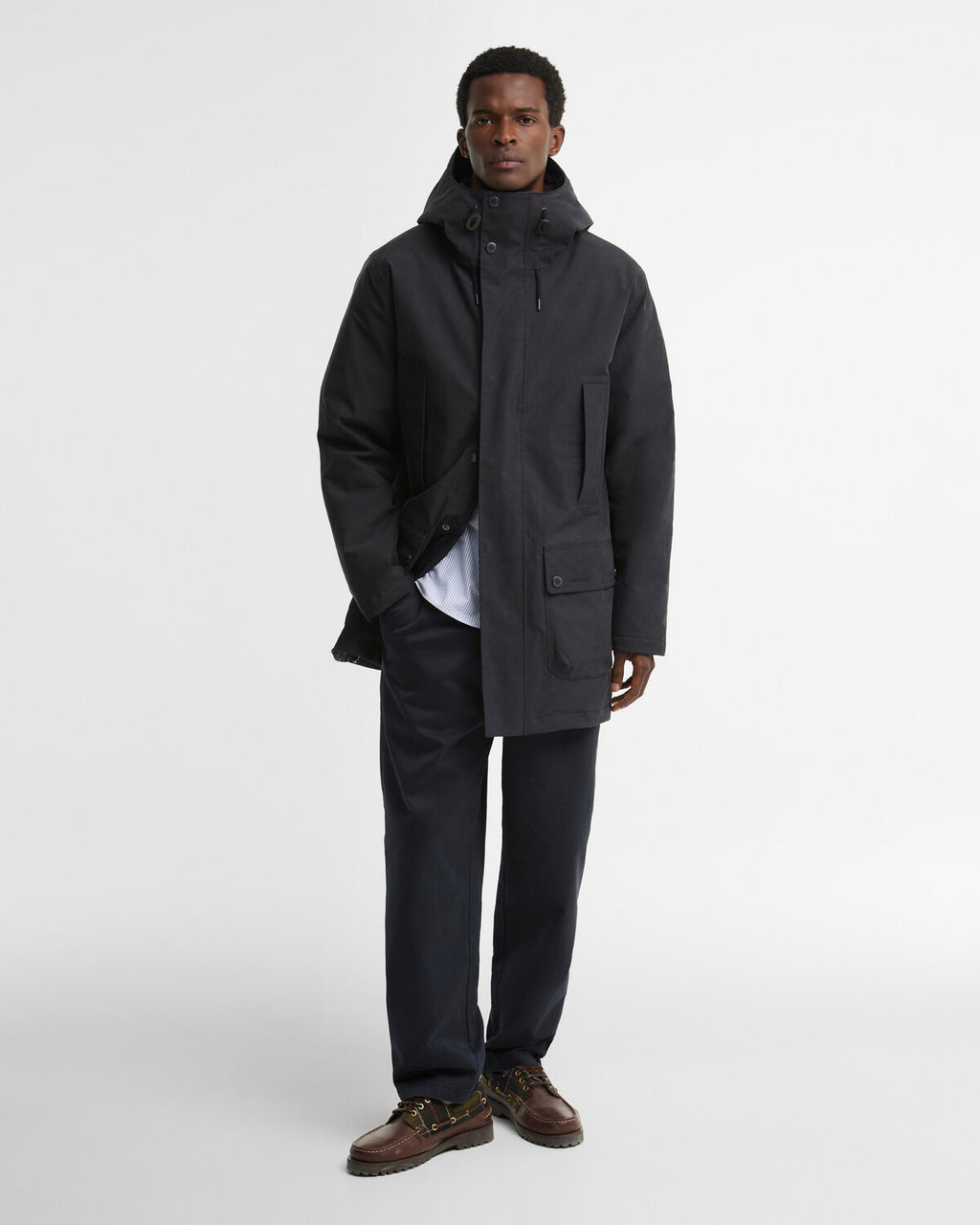 Mantels navy Barbour