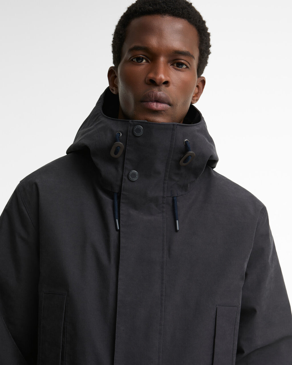 Mantels navy Barbour