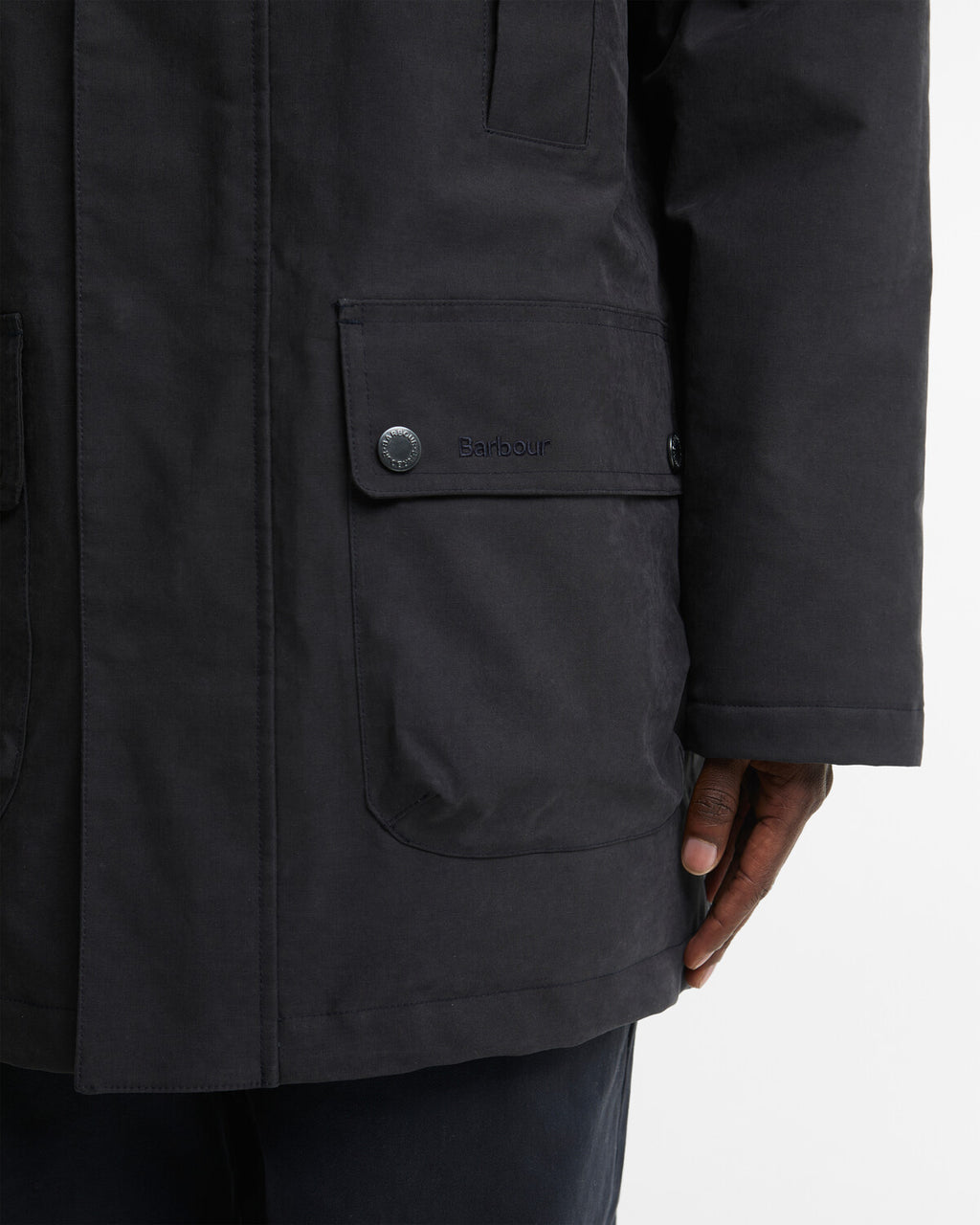 Mantels navy Barbour
