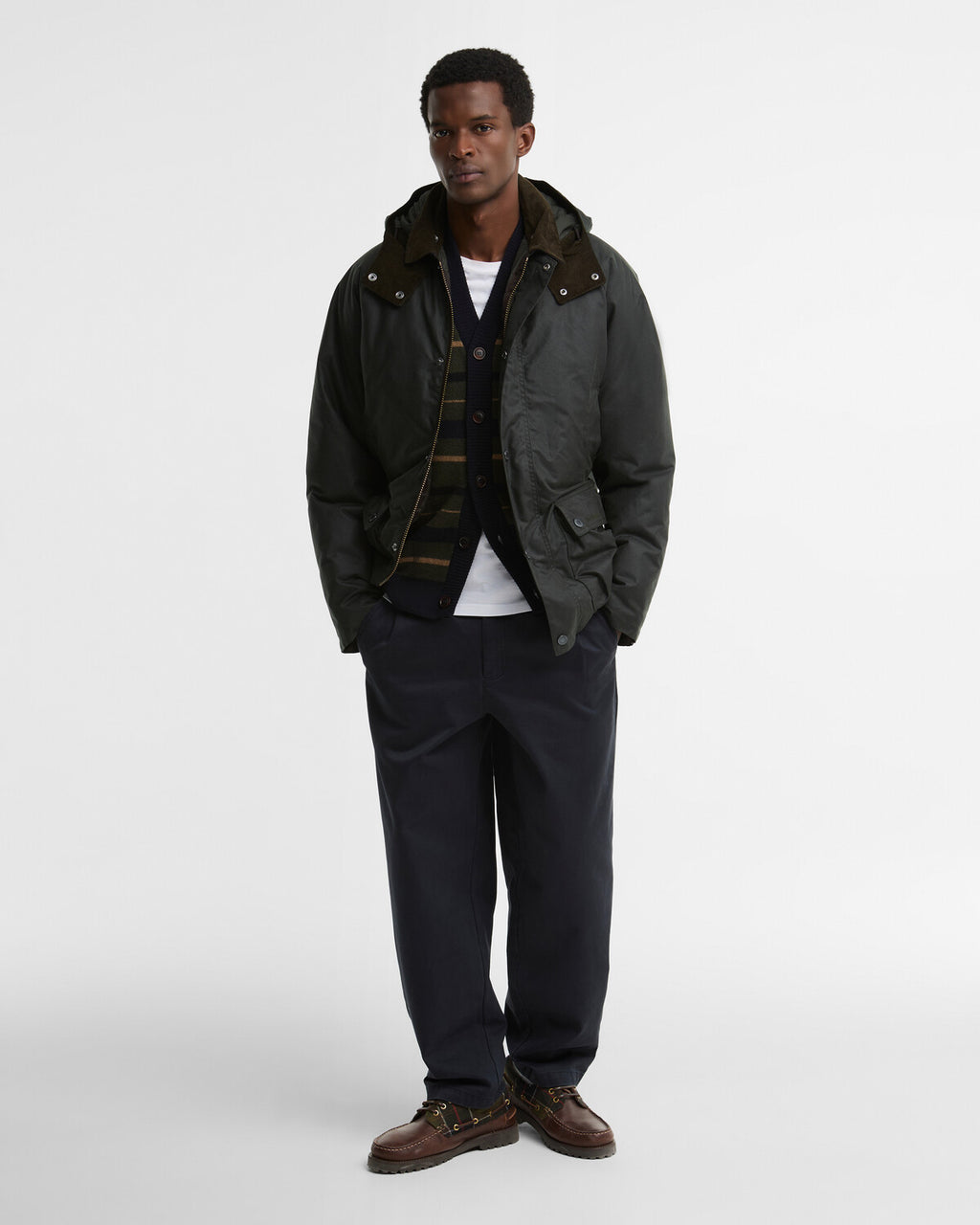 Jassen groen Barbour