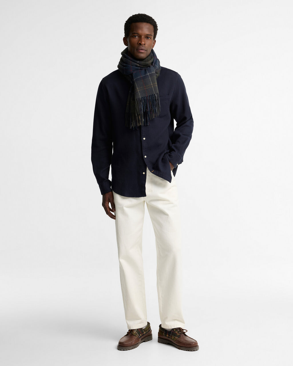 Sjaals groen Barbour