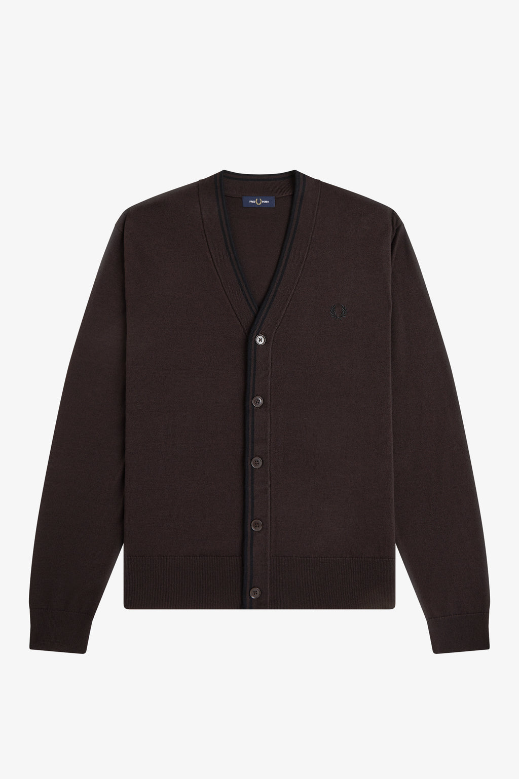Cardigans bruin Fred Perry