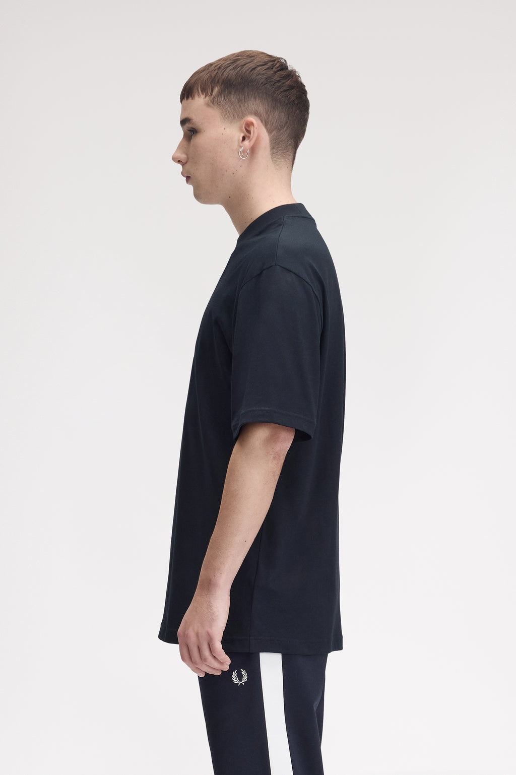 T-shirts korte mouw navy Fred Perry