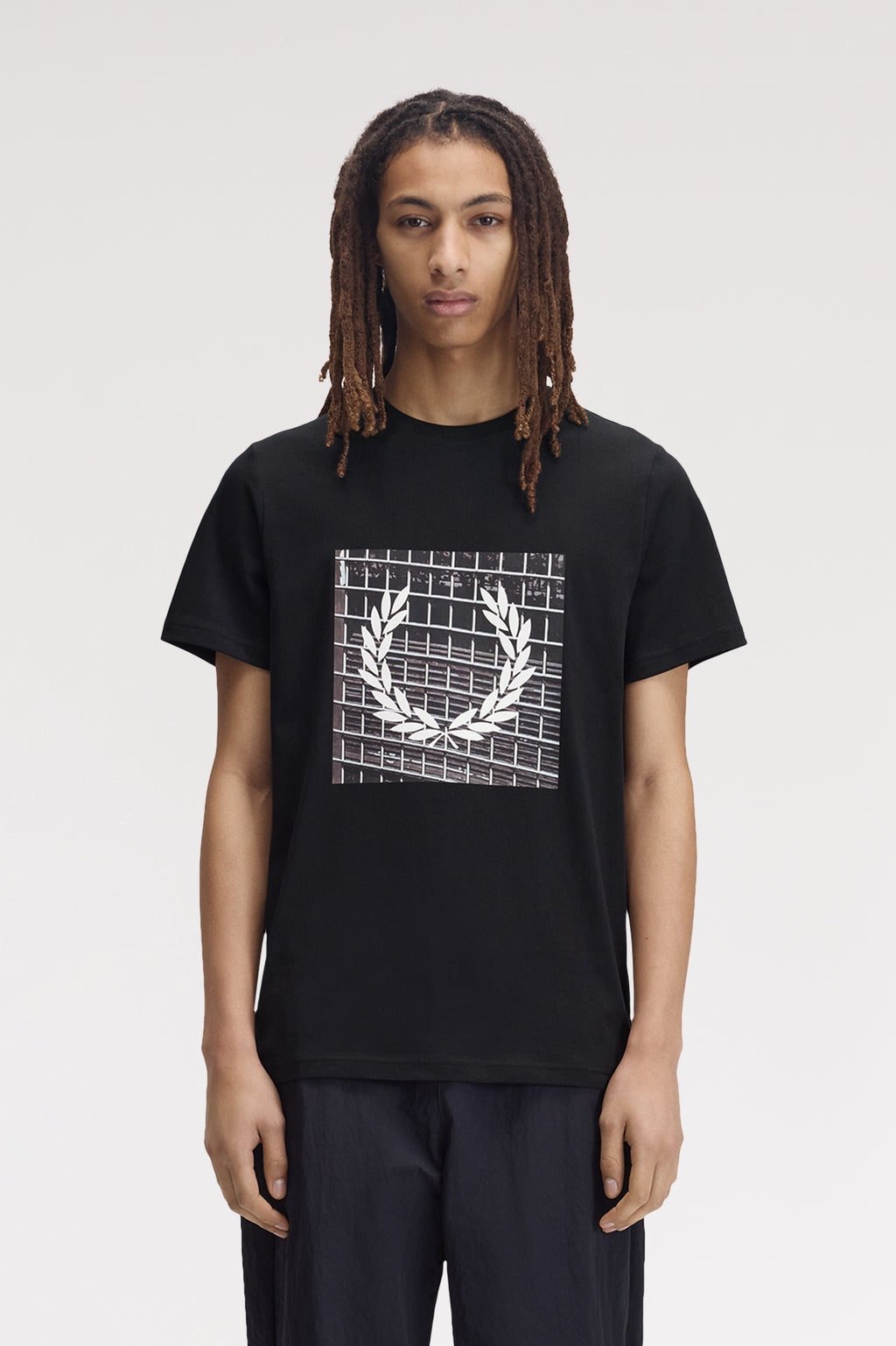 T-shirts korte mouw zwart Fred Perry