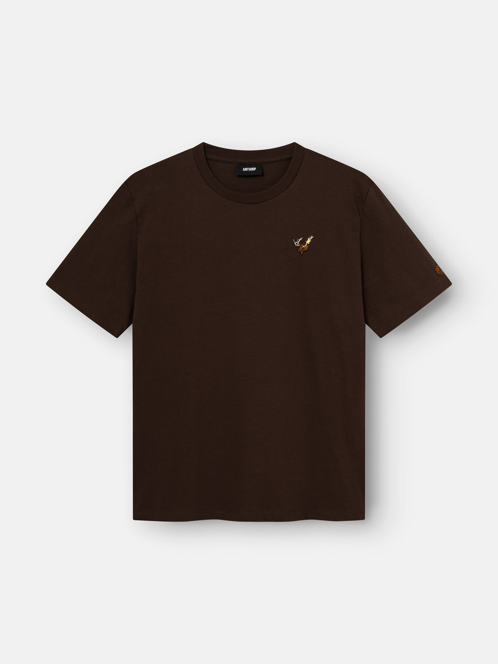 T-shirts korte mouw bruin ANTWRP