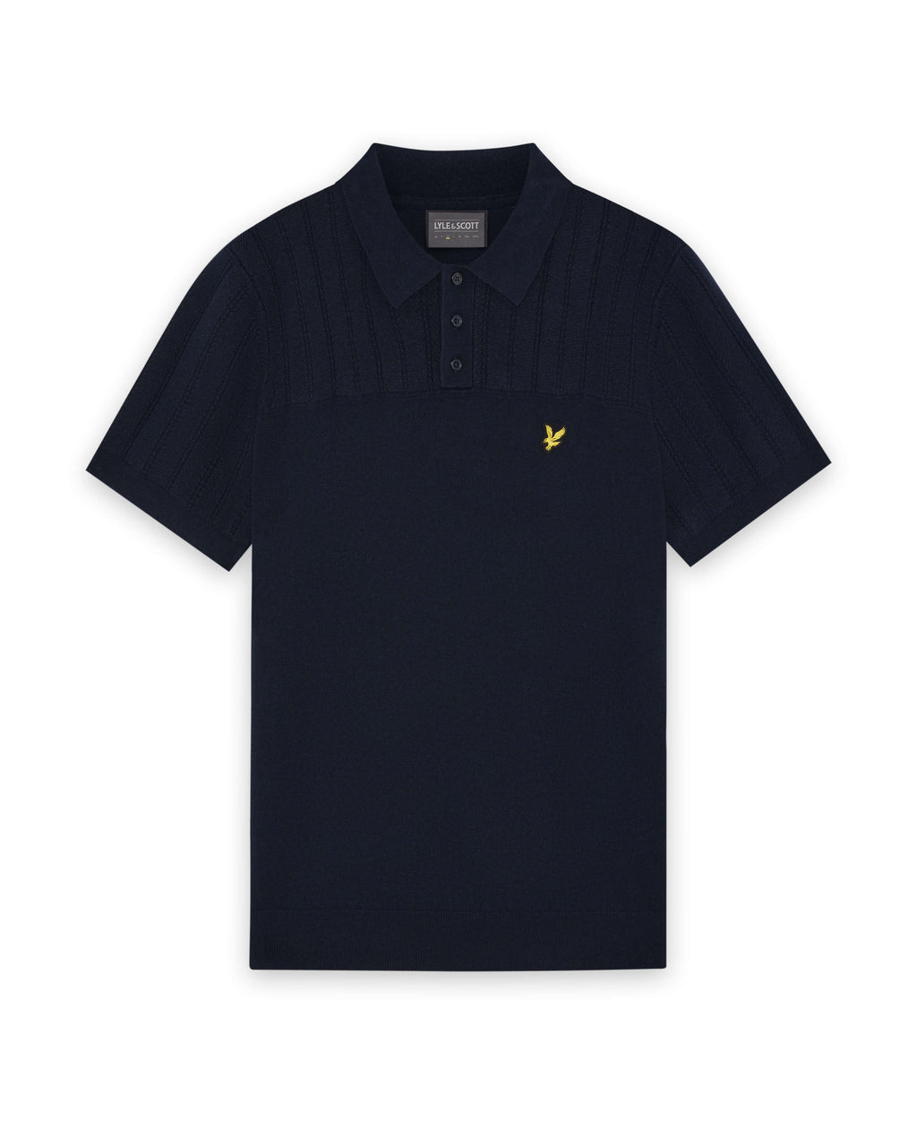 Polo's korte mouw navy Lyle & Scott