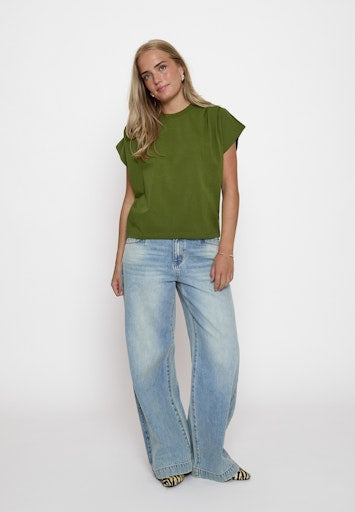 T-shirts korte mouw groen Minus