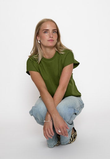 T-shirts korte mouw groen Minus