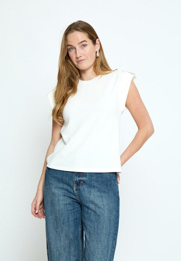T-shirts korte mouw wit Minus