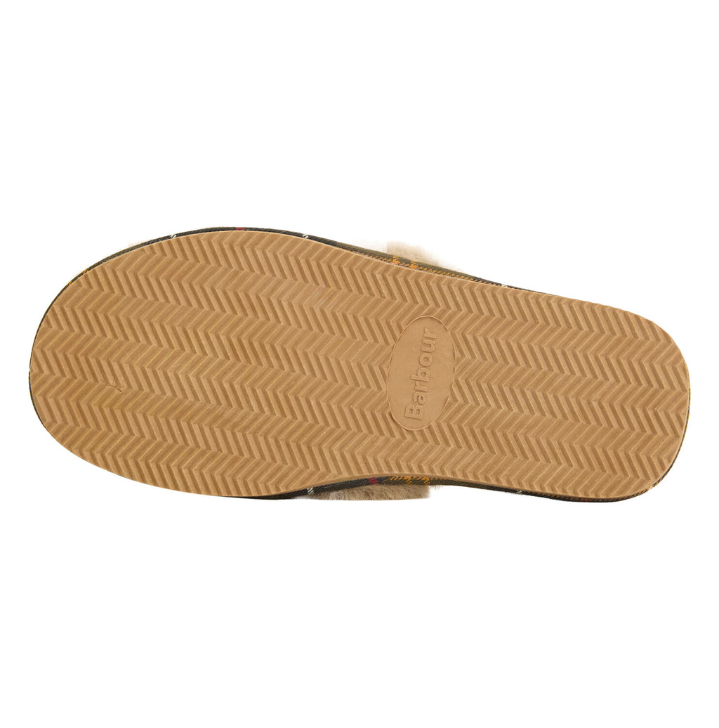 Pantoffels bruin Barbour
