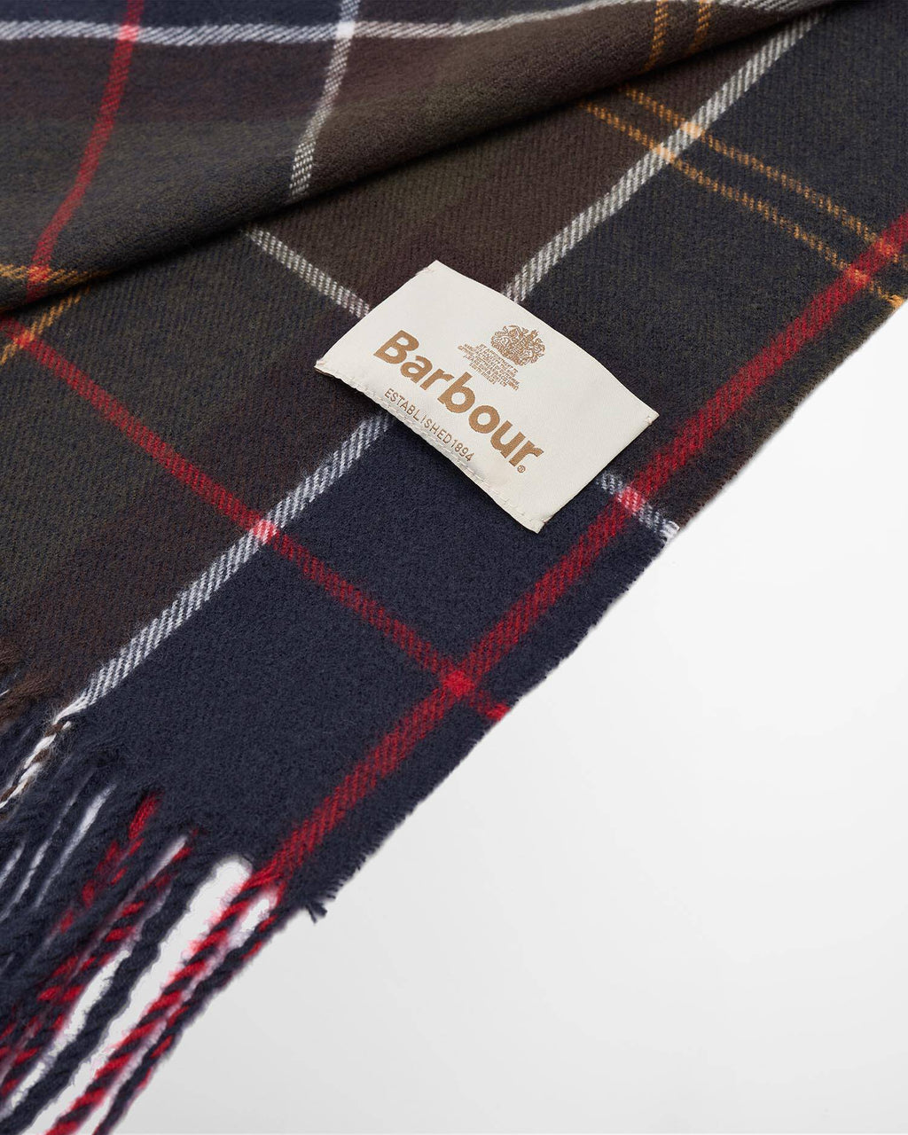 Sjaals multicolor Barbour